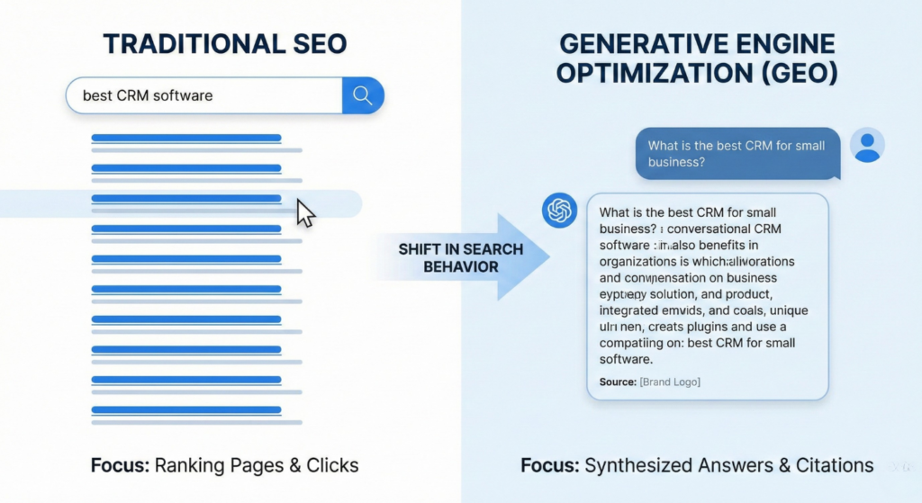SEO vs GEO